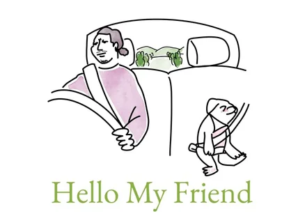 상업 일러스트 프렌치감성 낙서 디자인 일러스트 그림선물