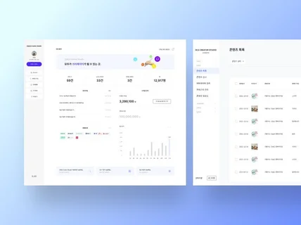 직관적인 반응형 웹 UIUX와 시스템을 한번에