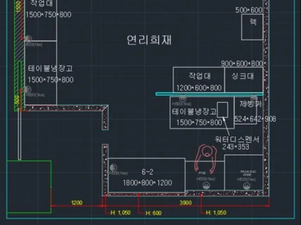 CAD 도면 작업조립도,가공도,레이저,전개도드립니다.