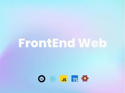 React 반응형 웹앱 프론트엔드 개발