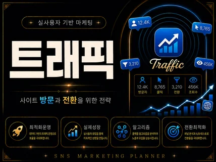 트래픽 실제방문자 사이트최적화 l SEO 지도 웹사이트