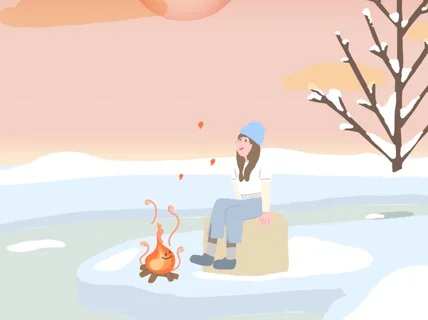 몽글몽글 따뜻한 감성의 스토리가 들어간 일러스트 그려요