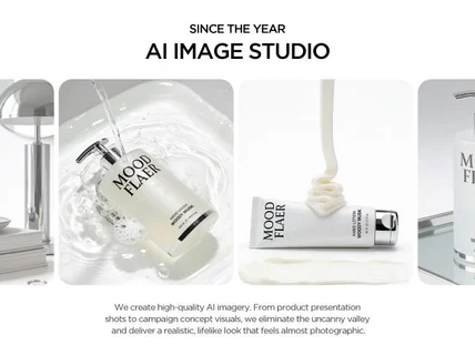 브랜드디자이너의 브랜드컨셉이 있는 AI 컨셉 이미지