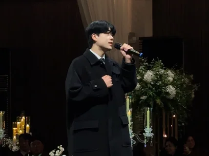 결혼식 축가에 특화된 감미로운 보컬 박한결입니다