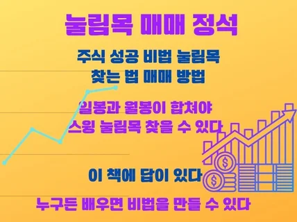 월봉 차트 중 장기 눌림목 매매 급등주 잡는법