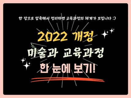 2022 개정 미술과 교육과정