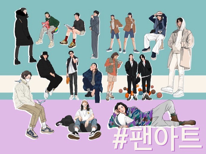 일러스트/캐릭터/팬아트/캐리커쳐 제작