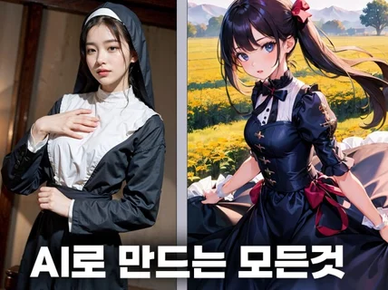 AI그림, AI이미지, AI 표지, AI 일러스트 제작