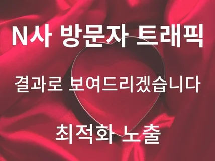 N사 트래픽 최적화 노출, 리뷰, 순위 노출 관리