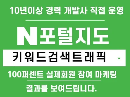 N 포털사이트 키워드 리워드 최적화 실제유저 플랫폼