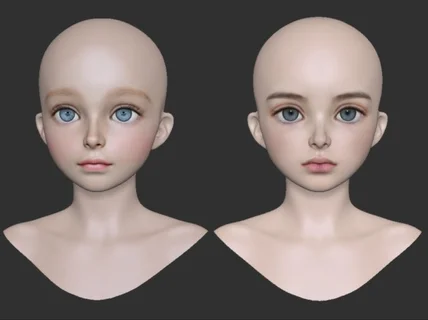 3D인물 캐릭터 아트토이 인형 모델링 제작해드려요