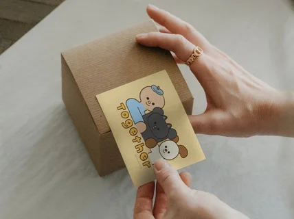 브랜드 라벨 스티커, 포장 스티커 제작