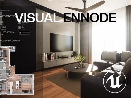 고급 아파트 분양 인터랙티브 사이버모델하우스 VR 제작