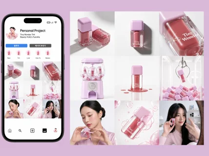 브랜드의 감각을 담은 인스타그램 피드 디자인