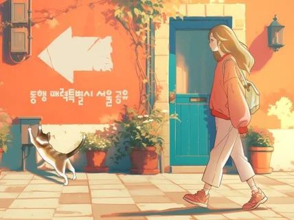 모든 스타일의 고퀄리티 일러스트 맞춤 제작합니다.