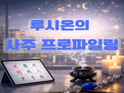루시온의 사주프로파일링/인연 재물 궁합/메세지.전화상담