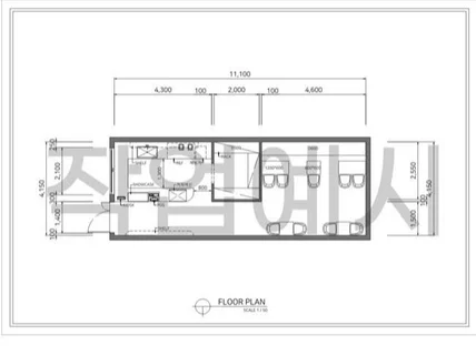 인테리어 캐드 도면 작업해드립니다.