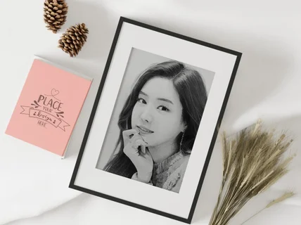 사진보다 예쁜 인물화 초상화를 드립니다.