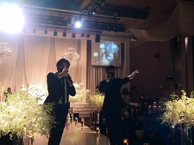 뮤지컬웨딩 전문 지컴퍼니의 결혼식 축가 사회