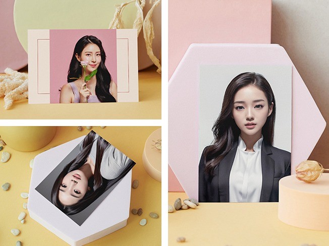 여신보정/증명사진 합성/반명함 여권 학생증 올인원 보정