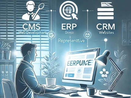 웹기반 CMS, ERP,CRM,웹사이트 제작 영어 전용