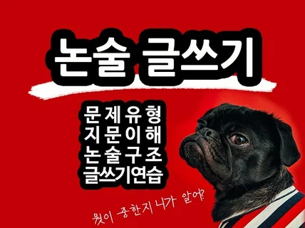 논술 글쓰기 온라인/오프라인 지도해드립니다