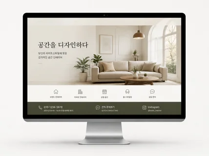 48시간 안에 홈페이지형 블로그로 제작 l 24시 상담
