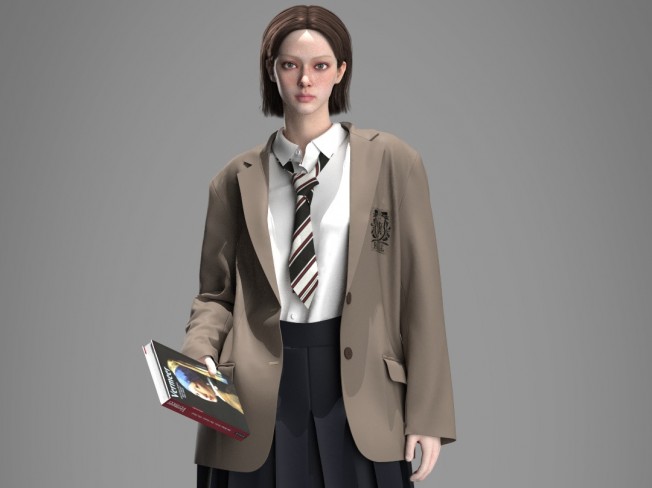 트렌디한 3D 의류 샘플링 이미지 구현