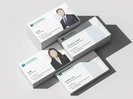 맞춤형 감도 높은 명함 디자인 / 빠른 제작+인쇄