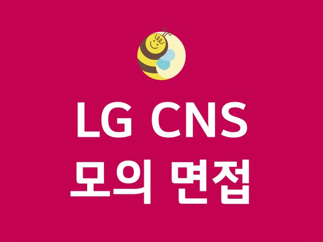LG CNS 현직자의 대기업 SI 모의 면접