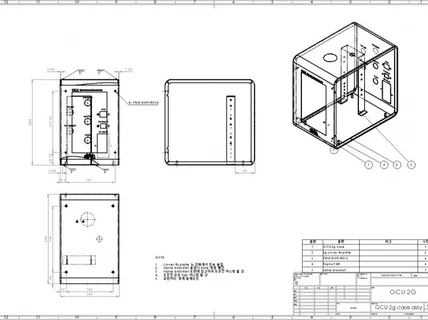 2D 도면과 3D 작업해 드립니다.