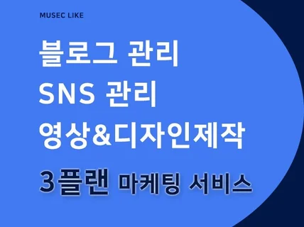 블로그대행,웹디자인,영상,3플랜 sns관리 마케팅실행사