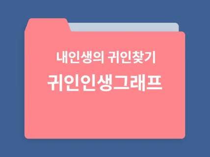 내인생의 소중한 귀인찾기, 귀인인생그래프