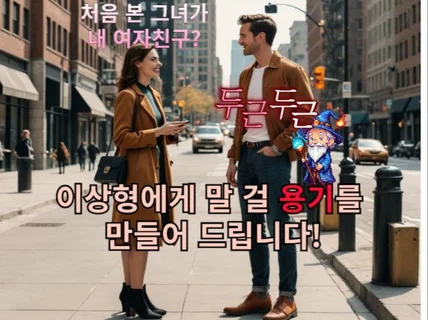 길에서 이상형에게 말 걸 수 있는 용기를 드립니다