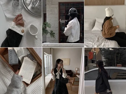 인스타감성 여성 남성의류 커플룩 잡화 촬영해 드립니다.