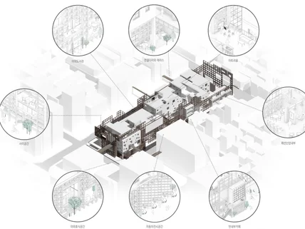 랜더링일러스트느낌 투시도와 도면정리,다이어그램 만들어 드립니다.