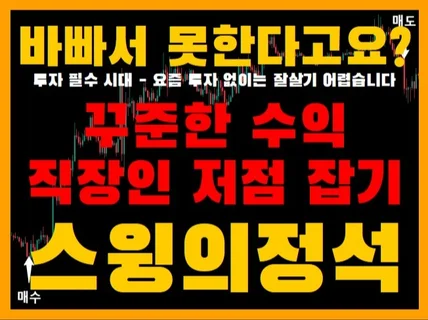 직장인 부자되기 저점매수 고점매도 코인선물 스윙의정석