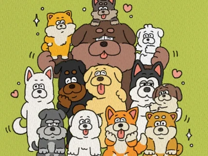 (상업)귀여운 동화 감성 삽화 일러스트
