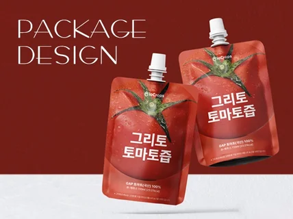 올라운드 디자이너의 패키지 박스 파우치 라벨 디자인