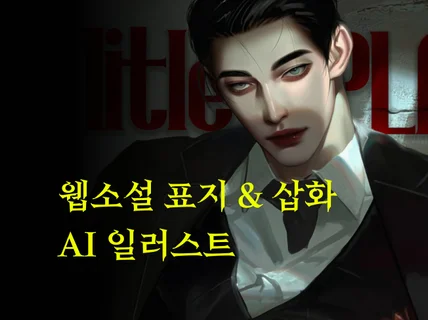 AI 티 안 나는 고퀄리티 웹소설 일러스트