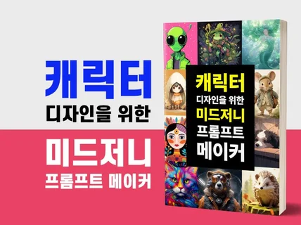 캐릭터 디자인을 위한 AI 미드저니 프롬프트 메이커