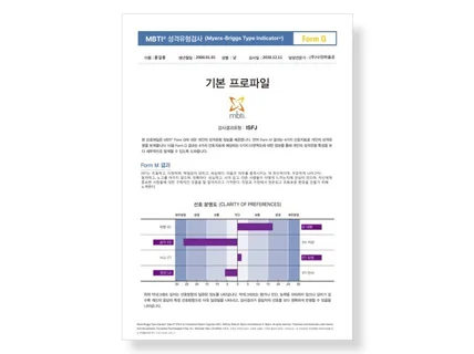 MBTI 정식검사 중급형 Form Q 온라인 심리검사