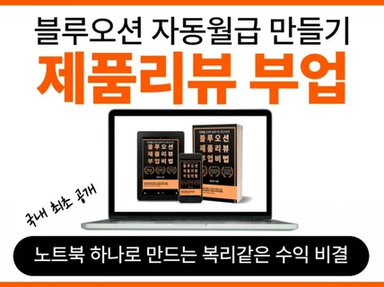 제품리뷰 부업 전자책 온라인 부업 투잡 재택 직장인부업