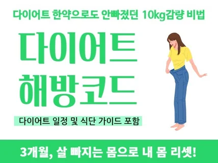 살과의 전쟁 17년, 3개월 만에 해방된 비결