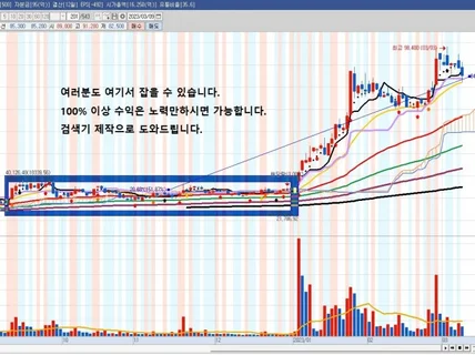 주식 검색기 제작해드립니다.