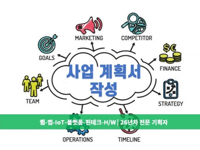 사업계획서 작성 도와드려요