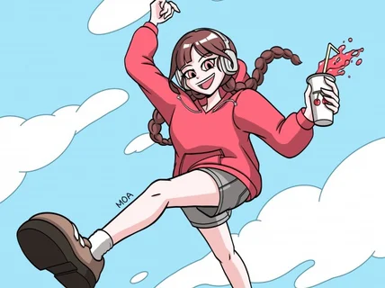 개성있는 일러스트 앨범아트를 제작해 드립니다.
