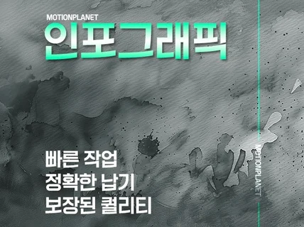 관공서,기업 인포그래픽 제작