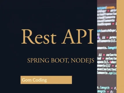 Spring Boot API 제공해드립니다.