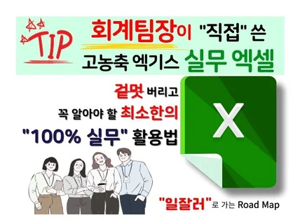 회계팀장이 알려주는 엑기스 일잘러 핵심 실무 엑셀